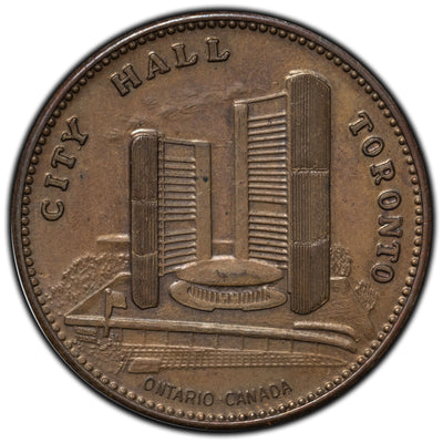 SOLD Canada 1963 Toronto City Hall Medallion