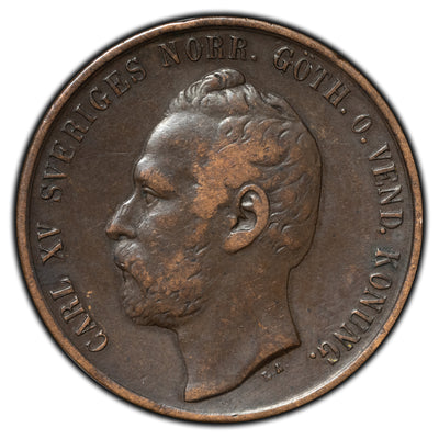 Sweden 1864 5 Ore Coin