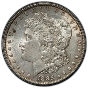 SOLD United States 1885 $1 Morgan Dollar Silver Coin