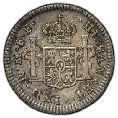 SOLD Mexico 1781 FF 1/2 Real Silver Coin KM #69.2