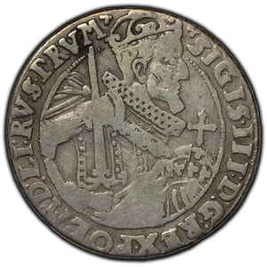 SOLD Poland 1623 Ort Silver Coin KM #37