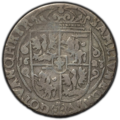 SOLD Poland 1623 Ort Silver Coin KM #37
