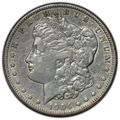 SOLD United States 1904-O $1 Morgan Dollar Silver Coin - Cleaned