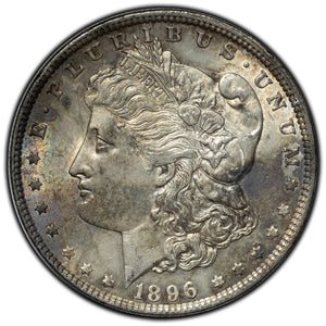 SOLD United States 1896 $1 Morgan Dollar Silver Coin