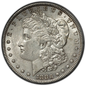 SOLD United States 1880 $1 Morgan Dollar Silver Coin