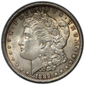 SOLD United States 1889 $1 Morgan Dollar Silver Coin