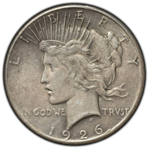 SOLD United States 1926 $1 Peace Dollar Silver Coin