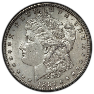 SOLD United States 1897 $1 Morgan Dollar Silver Coin