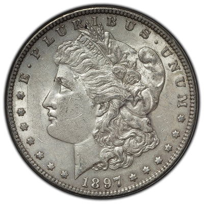 SOLD United States 1897 $1 Morgan Dollar Silver Coin