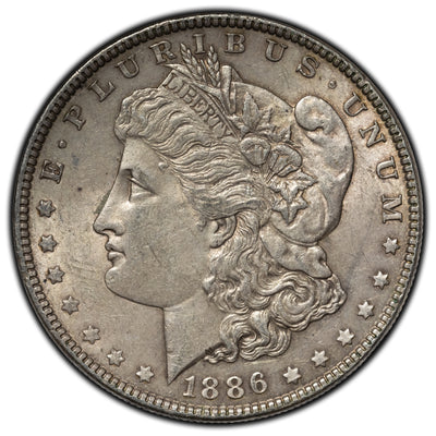 SOLD United States 1886 $1 Morgan Dollar Silver Coin