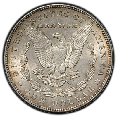 SOLD United States 1898 $1 Morgan Dollar Silver Coin - Rim Nick