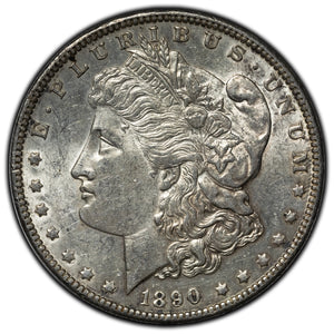 SOLD United States 1890 $1 Morgan Dollar Silver Coin