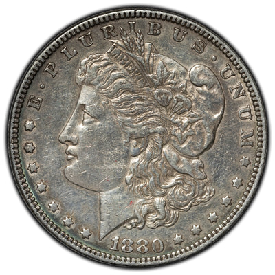 SOLD United States 1880 $1 Morgan Dollar Silver Coin - Cleaned