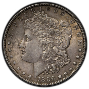 SOLD United States 1886 $1 Morgan Dollar Silver Coin