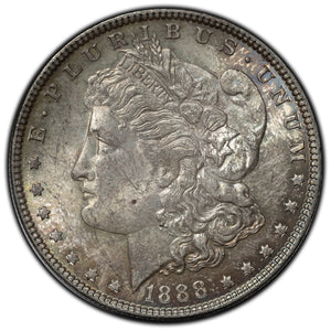 SOLD United States 1888 $1 Morgan Dollar Silver Coin