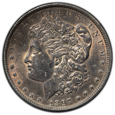 SOLD United States 1897 $1 Morgan Dollar Silver Coin