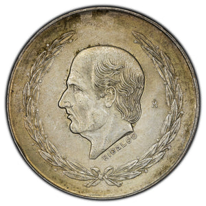 SOLD Mexico 1952 5 Five Pesos Silver Coin KM #467