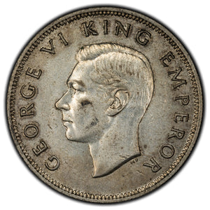 SOLD New Zealand 1940 1/2 Half Crown Centennial Silver Coin