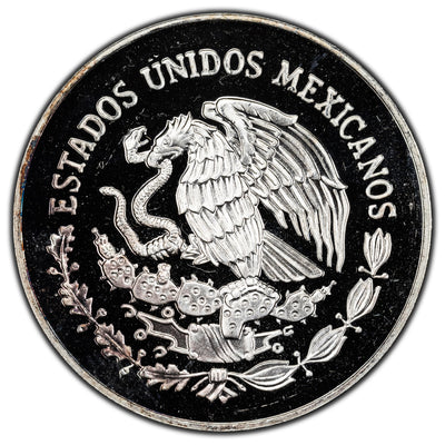SOLD Mexico 1999 $5 Buque Escuela Cuauhtemoc Silver Coin - Proof