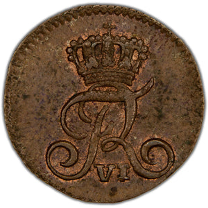 Denmark 1812 Skilling Coin H-15A