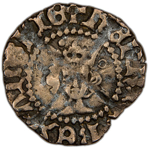 Great Britain c.1413-1422 Henry V 1/2d Half Penny Hammered Silver Coin SCBC 1793 0.43g