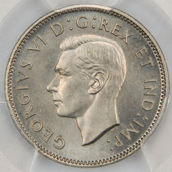 Canada 1937 5 Cents Matte Specimen Silver Coin - PCGS SP-67