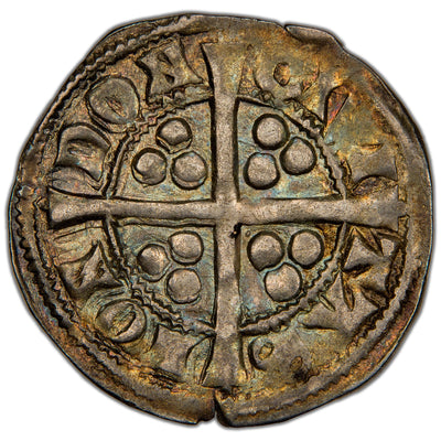 Great Britain c.1303-1310 Edward I 1d One Penny Hammered Silver Coin SCBC 1412 1.45g