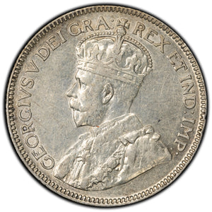 SOLD Canada 1928 25 Cents Quarter Silver Coin