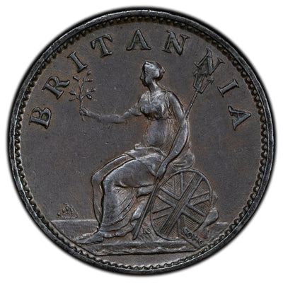 SOLD Great Britain 1806 Farthing Coin KM #661