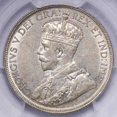 SOLD Canada 1936 50 Cents Half Dollar Silver Coin - PCGS AU-53