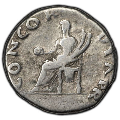 SOLD Ancient Rome Imperial Vitellius AD 69 Denarius Silver Coin