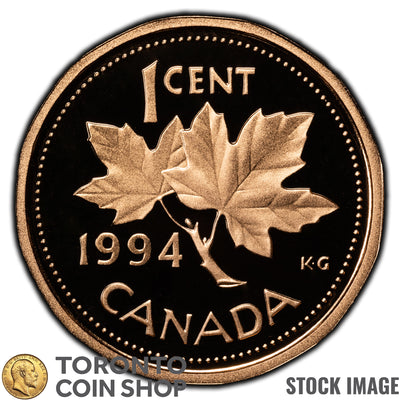 Canada 1994 1 Cent Coin - Proof Strike