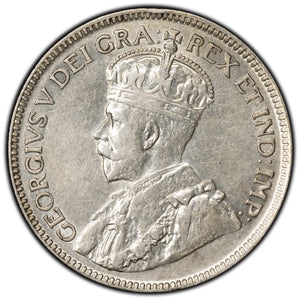 SOLD Canada 1929 25 Cents Quarter Silver Coin