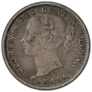 SOLD Canada 1858 20 Cents Silver Coin - One Year Type!