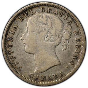 SOLD Canada 1858 20 Cents Silver Coin - One Year Type!