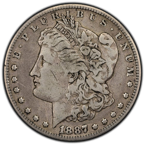 SOLD United States 1887-S $1 Morgan Silver Dollar Coin