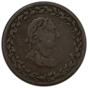 SOLD Lower Canada 1812 1/2 Half Penny Token LC-48A1