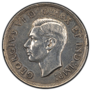 SOLD Canada 1938 $1 Silver Dollar Coin - Cleaned