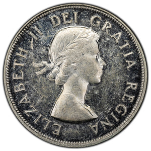 SOLD Canada 1953 NSF SD 50 Cents Half Dollar Silver Coin - AU
