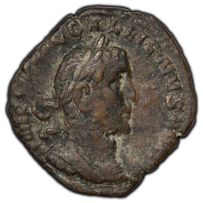Ancient Rome Gallienus AD 253-268 Sestertius Coin