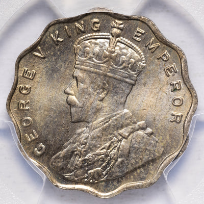 SOLD India 1919(B) Anna Coin SW-8.292 - PCGS MS-64 Tied Finest
