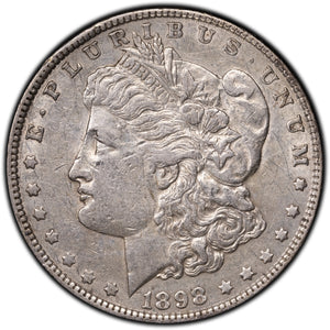 SOLD United States 1898 $1 Morgan Silver Dollar Coin