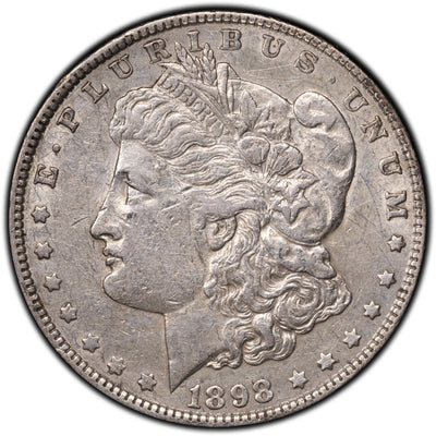 SOLD United States 1898 $1 Morgan Silver Dollar Coin