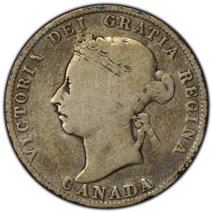 SOLD Canada 1888 25 Cents Quarter Silver Coin