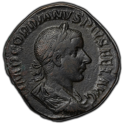 SOLD Ancient Rome Gordian III AD 238-244 Sestertius Coin