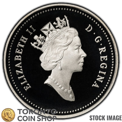 Canada 1990 5 Cents Coin - Proof Strike