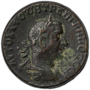 SOLD Ancient Rome Provincial Treboninanus Gallus AE 30 of Seleuris & Reria