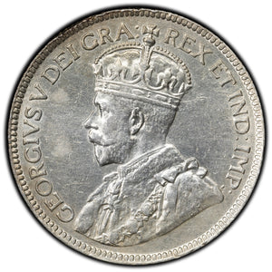SOLD Canada 1919 25 Cents Quarter Silver Coin