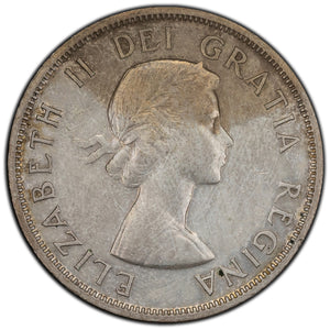 SOLD Canada 1955 $1 Silver Dollar Coin - Cleaned