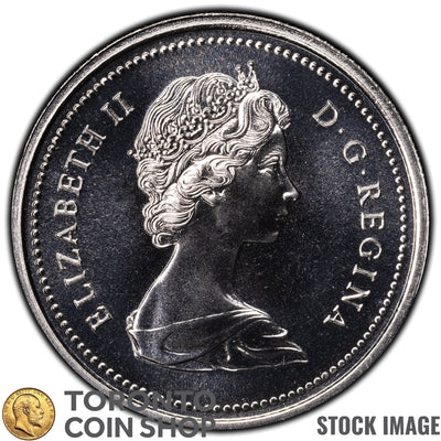 Canada 1974 $1 Dollar Nickel Coin - Specimen Strike